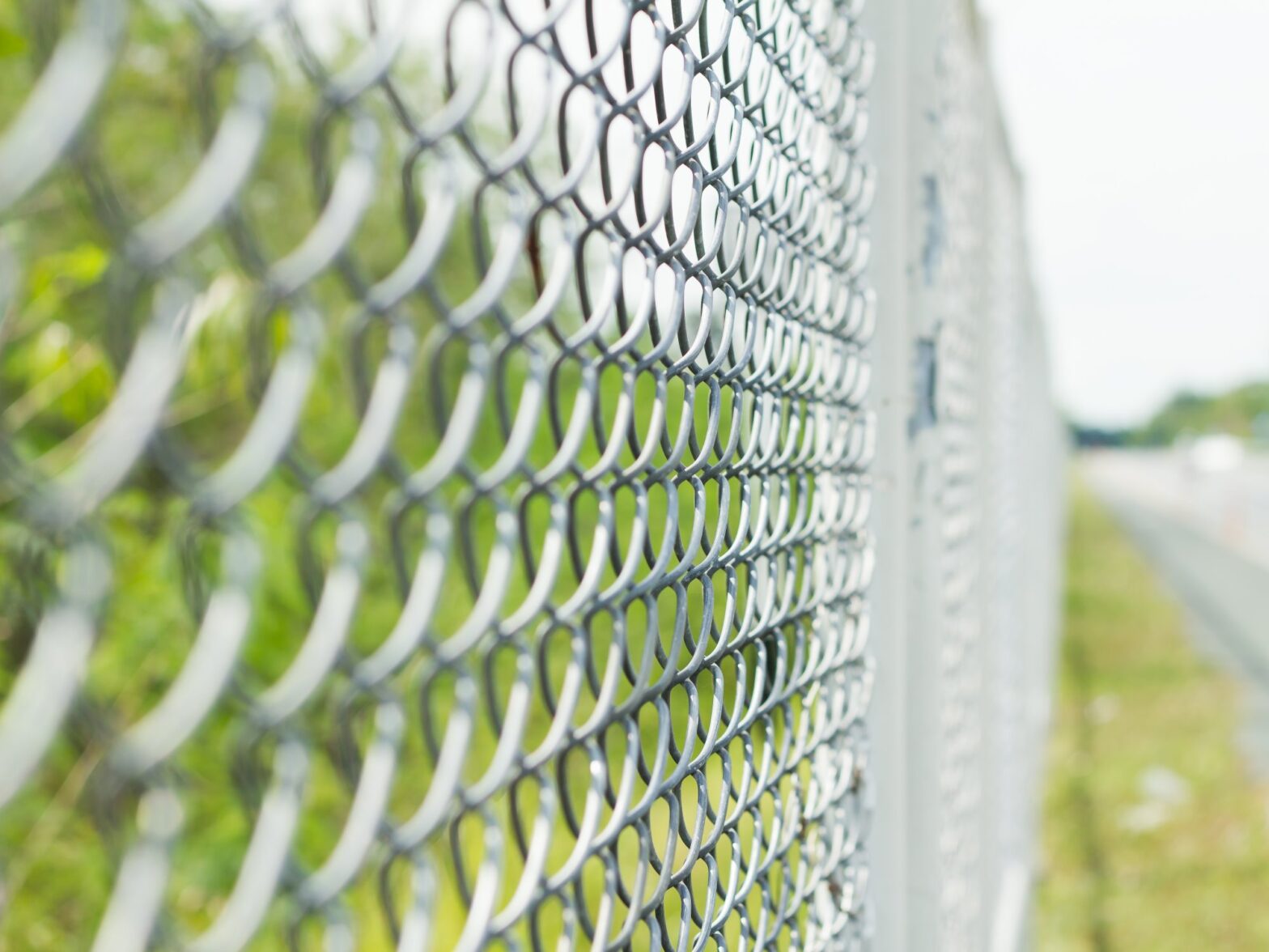 Photo of a Bedford NH chain link fence