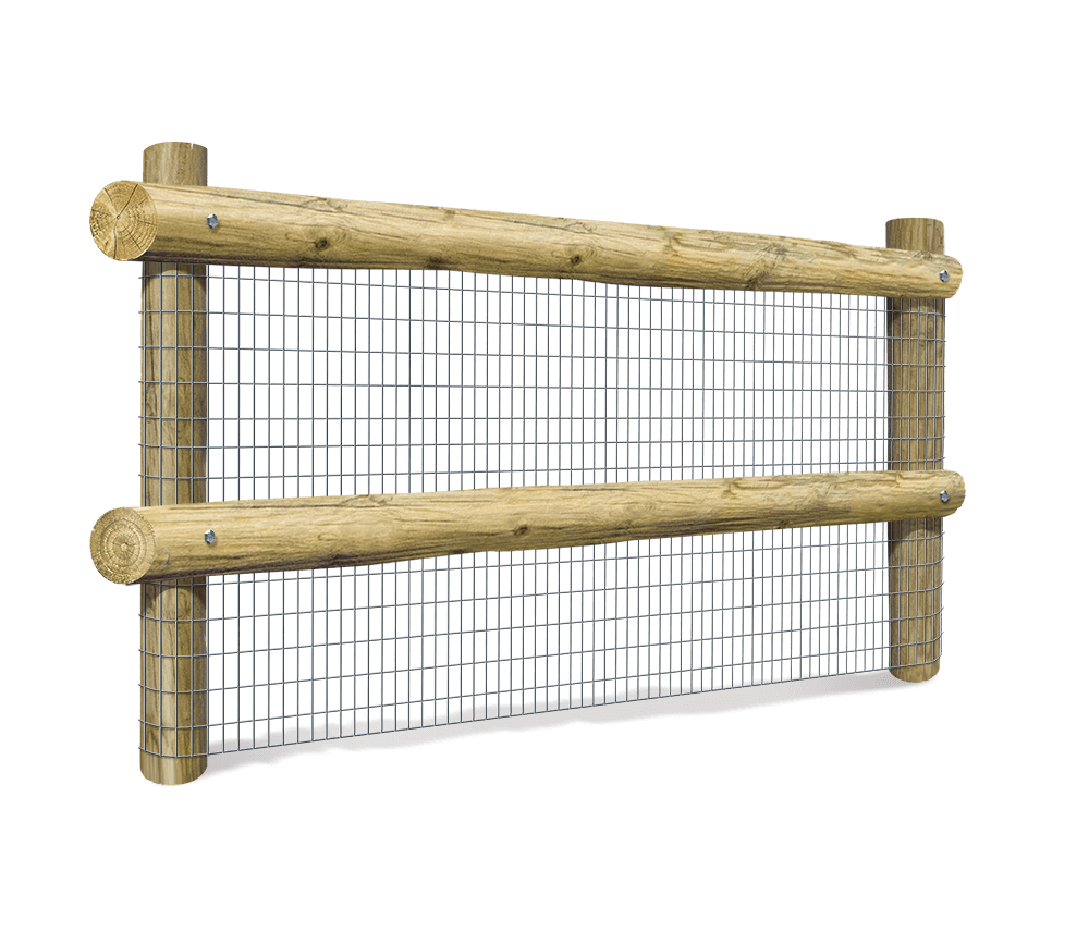 2-Rail Round Post and Rail Wire - Southern New Hampshire