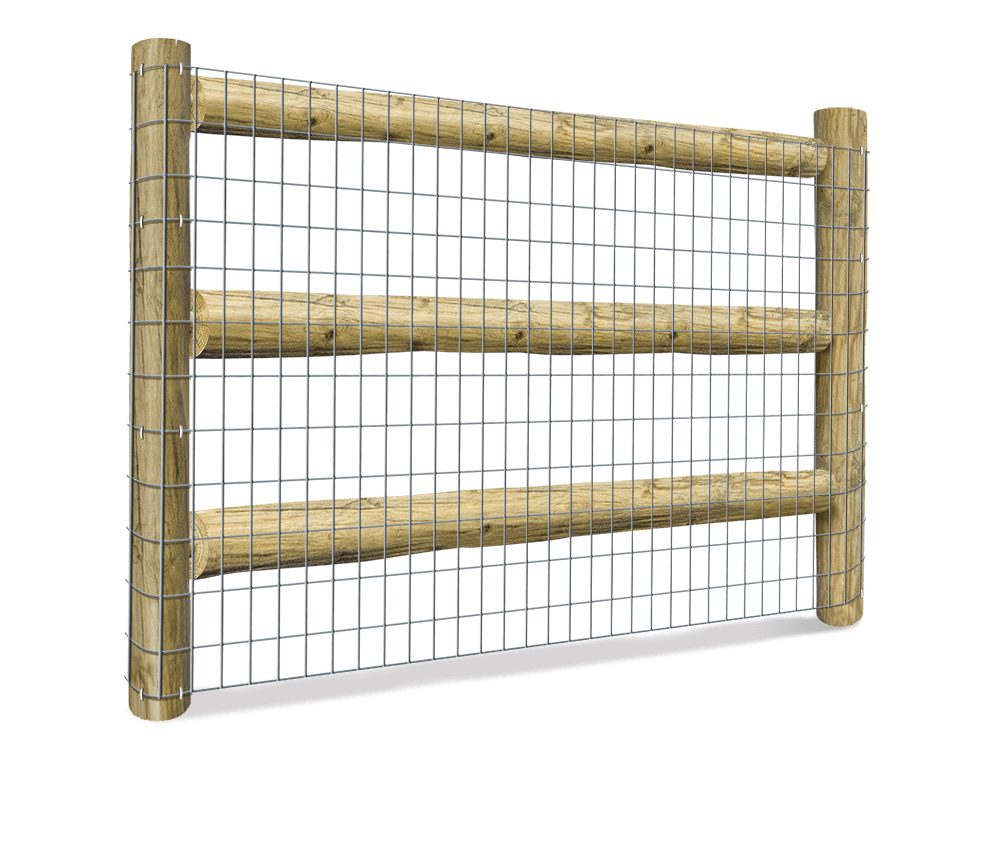 3-Rail Round Post and Rail Insert Wire - Southern New Hampshire