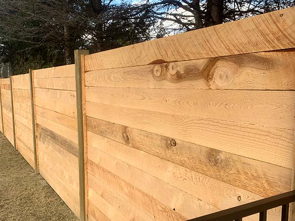 Southern New Hampshire Wood fencing