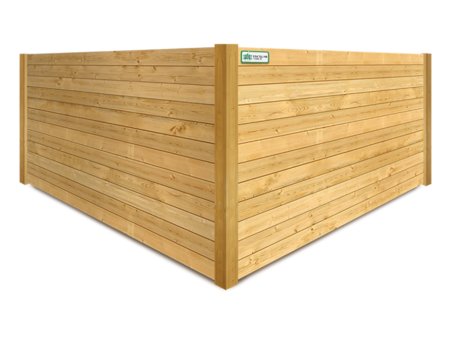 Amherst NH horizontal style wood fence